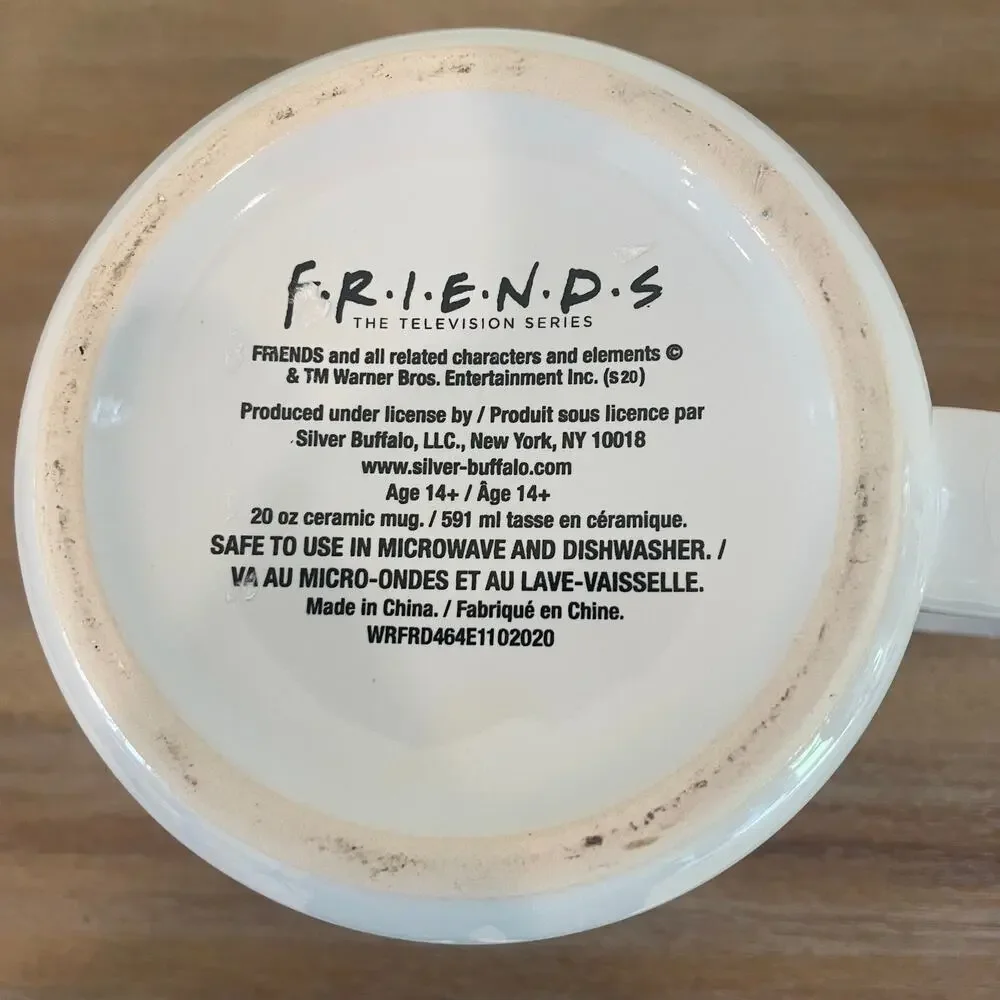 Friends the Television Series Meet Me At Central Perk Coffee Mug